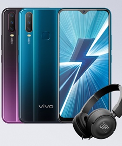 Наушники в подарок при покупке Vivo Y17